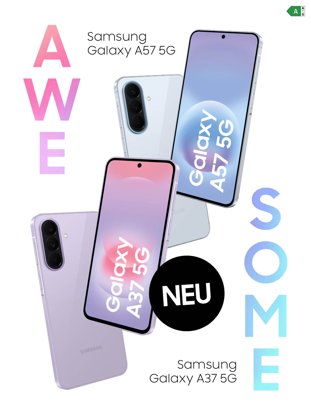 Neue Samsung A-Serie mit Galaxy A37 | A57 5G