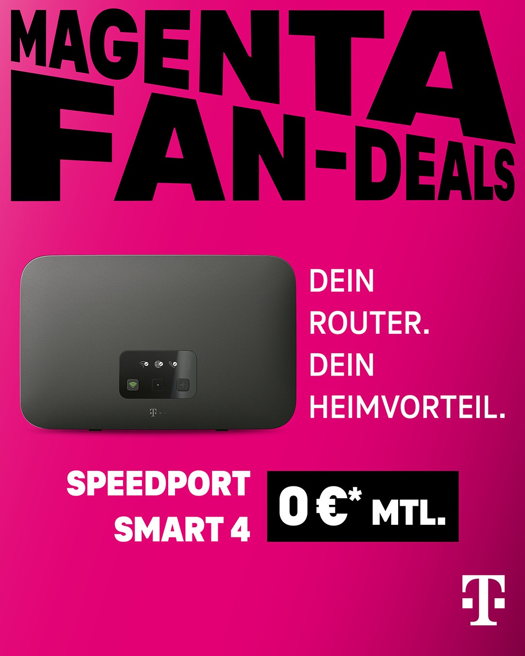 Telekom MagentaZuhause Speedport Smart 4