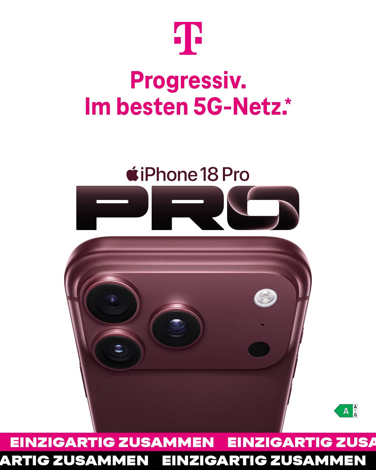 Telekom MagentaMobil L mit dem Apple iPhone 18 Pro