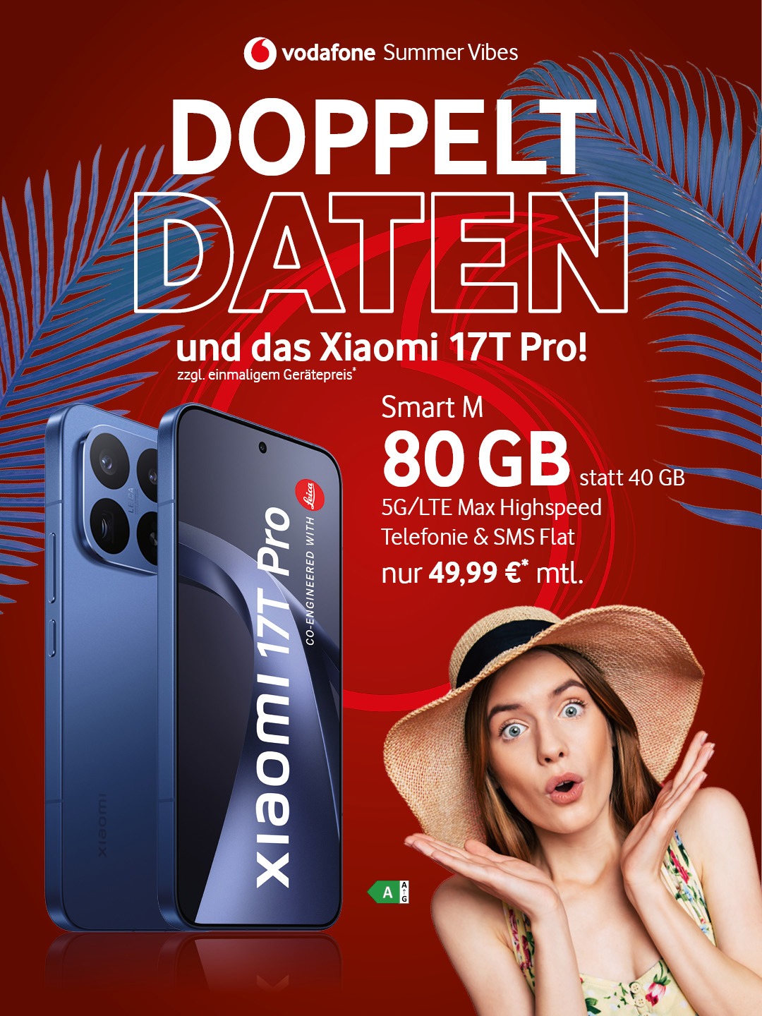 Vodafone Smart M mit Xiaomi 17T Pro