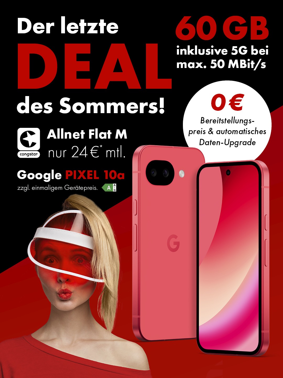 consgatr Allnet Flat M mit Google Pixel 10a